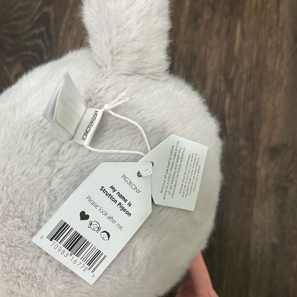 Jellycat NYC Limited Edition FAO Exclusive Strutton Pigeon 100%Authentic NWT US - Picture 6 of 6